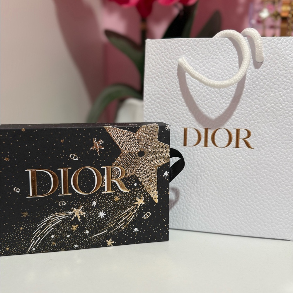 Dior Black and Gold Starry Women's Bag